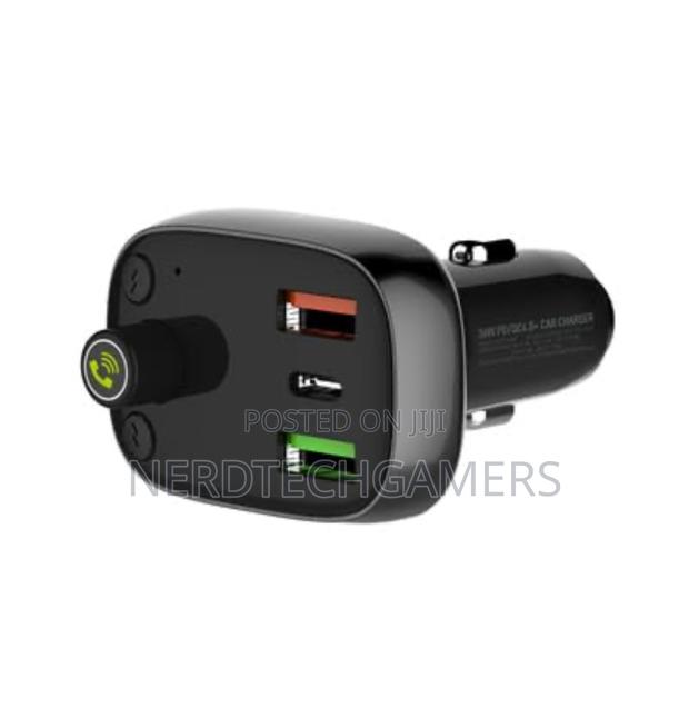 Ldnio C704q Car Charger With Fm Transmitter, 3 Usb Ports, Pd · Photo 2