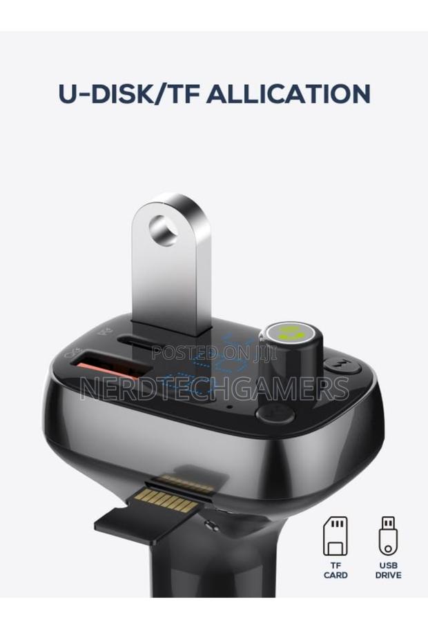 Ldnio C704q Car Charger With Fm Transmitter, 3 Usb Ports, Pd · Photo 3