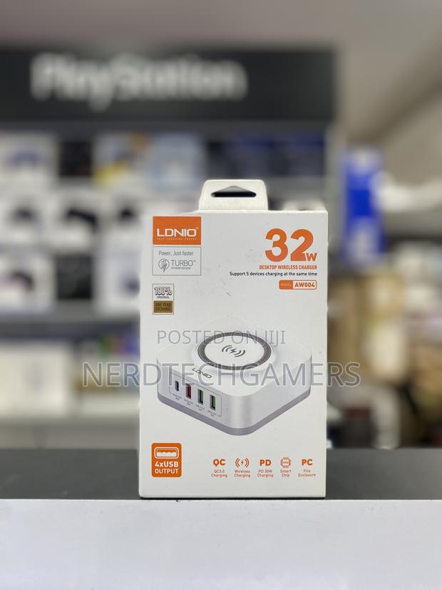 Ldnio 5 in 1 Charging Station 32w · Photo 1