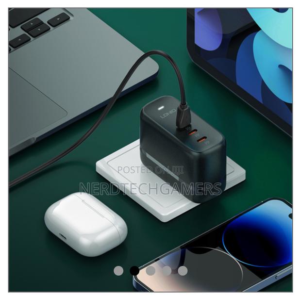 Ldnio Q367 Gan 65w 3 Usb C Quick Charging Universal Travel Fast Charg · Photo 6