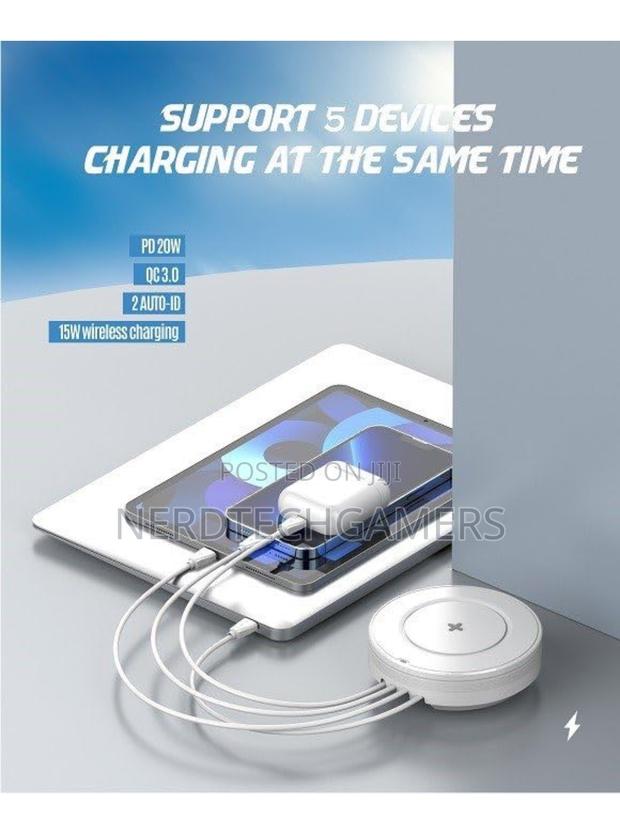 Ldnio Wireless Charging Station Aw003 5 In1 +32w · Photo 5