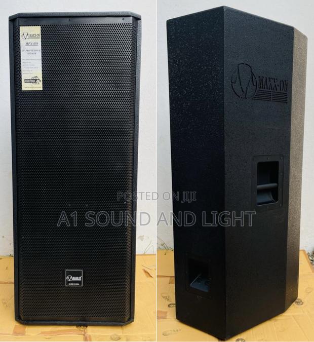 Maxx on 2x15 Passive Full Range Speakers [Wooden Cabinet ] · Photo 1