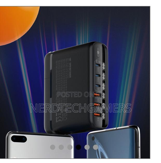 Ldnio A6140c Led Display Gan Tech 6 Ports Multi 140w Gan Charger · Photo 4