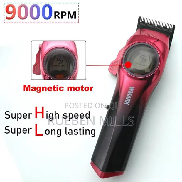 Wmark Ng-9009 Ultra Premium Magnetic Maglev Motor Barbering Machine · Photo 2