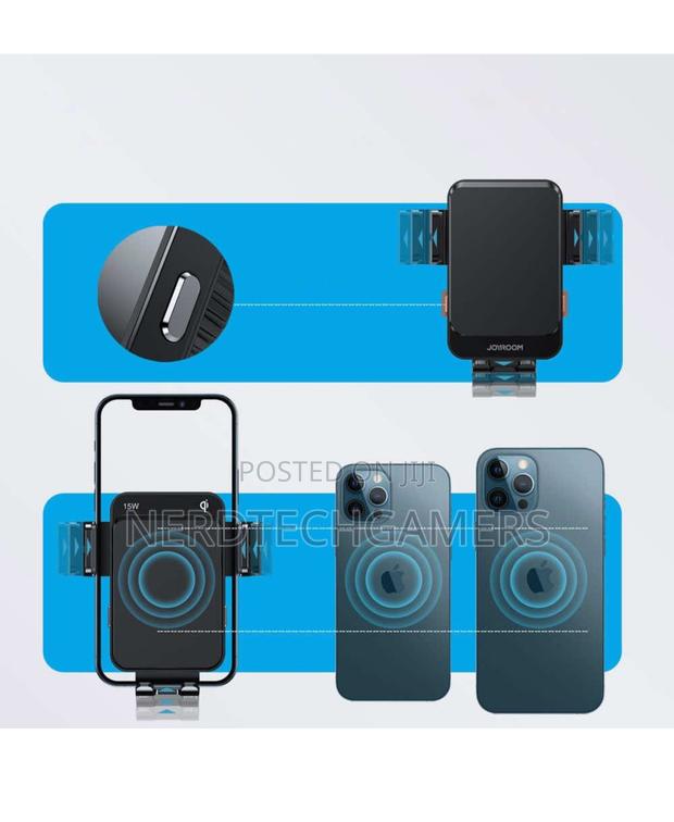 Joyroom Triaxial Electric 15w Wireless Charging Car Holder Suit · Photo 6