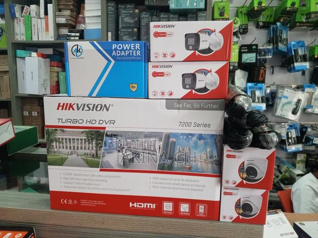 Hikvision 4ch Color With Audio CCTV Complete Kit · Photo 2