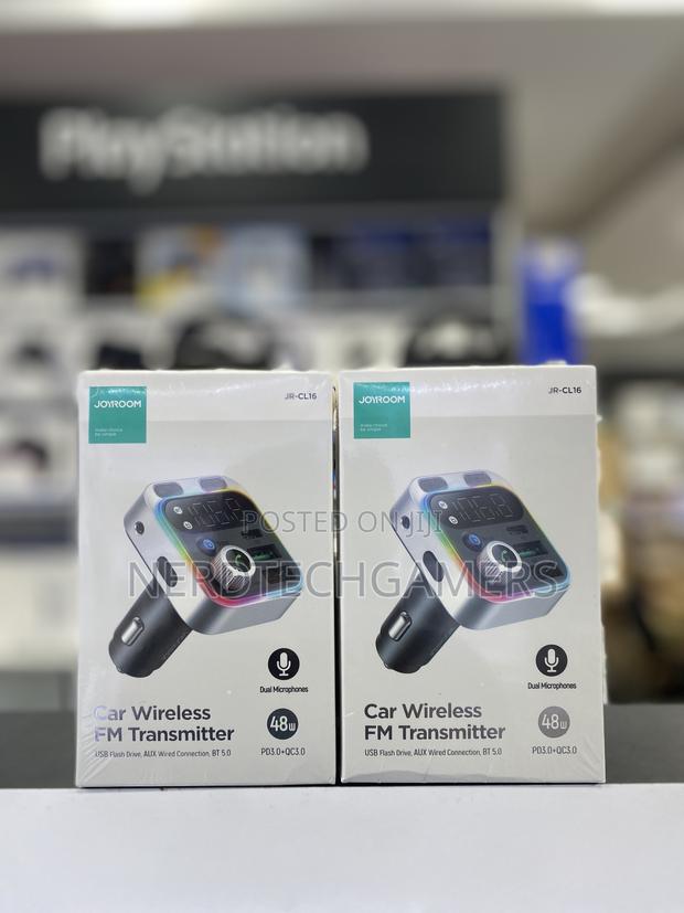 Joyroom 81w Bluetooth 5.4 Fm Transmitter Car Adapter Pd Qc 3.0 Usb C · Photo 1