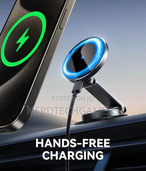Joyroom Jr-Zs408 Magnetic Wireless Car Charger Holder · Photo 7