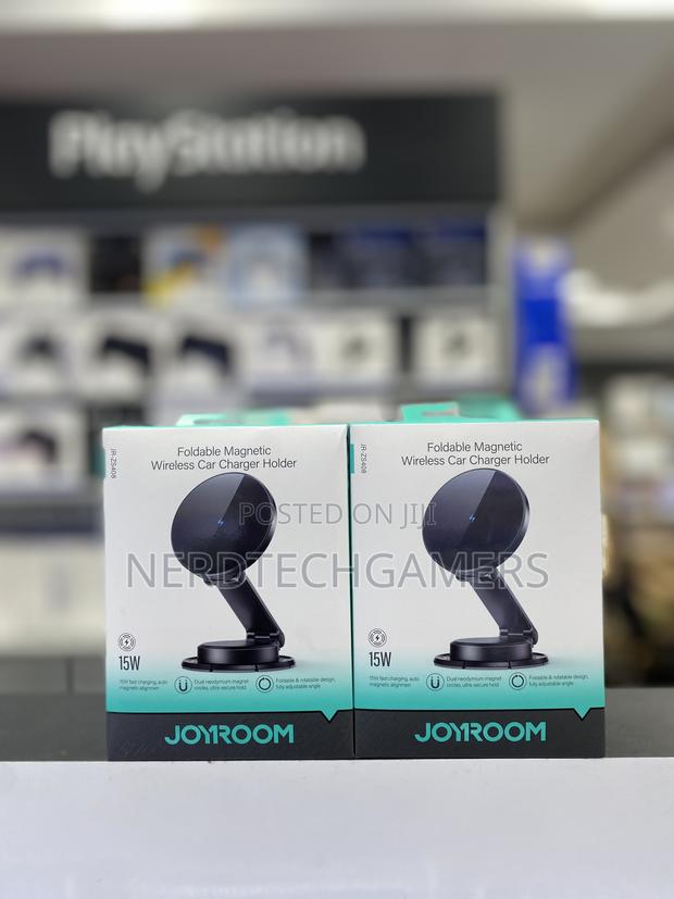 Joyroom Jr-Zs408 Magnetic Wireless Car Charger Holder · Photo 1