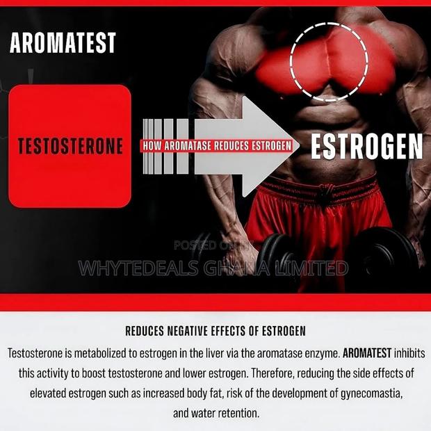 Aromatest 4 Male Sexual Performance| Anti-aging| Muscle Builder| Power · Photo 4