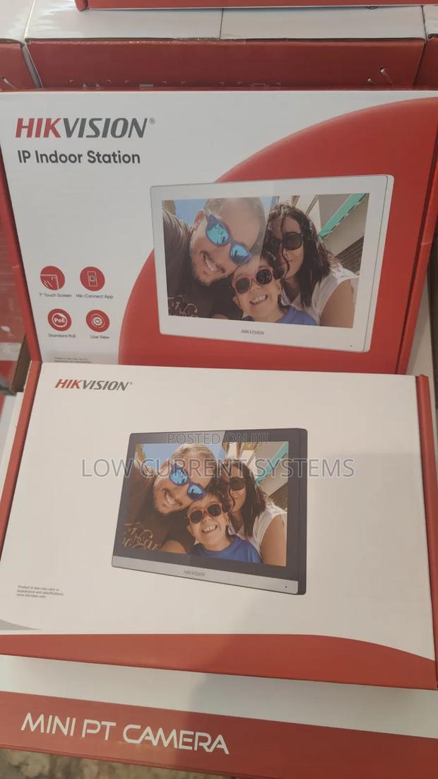 Hikvision Video Ip Indoor Station Ip Screen 7 Inches Wireless Wifi · Photo 1