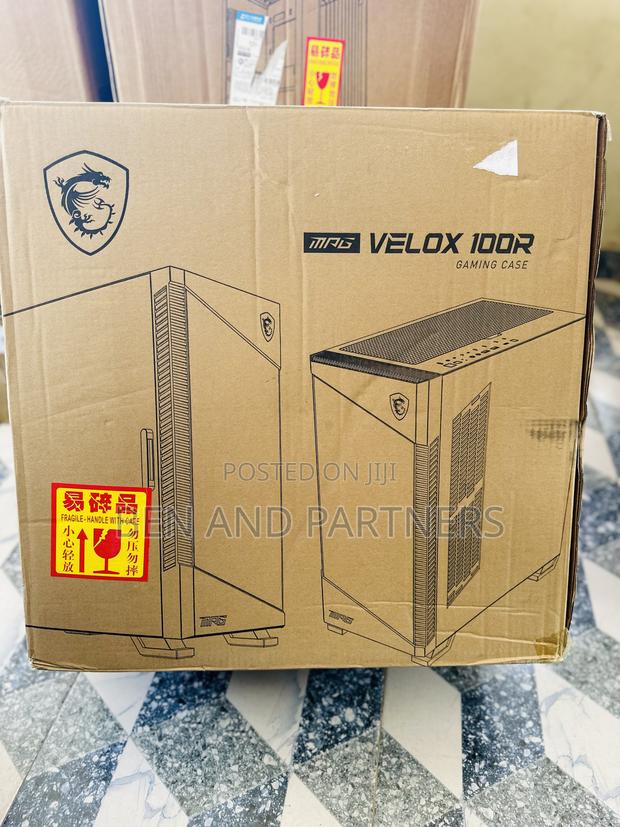 Msi Mpg Velox 100r Black - Mid-tower Gaming Pc Case · Photo 2