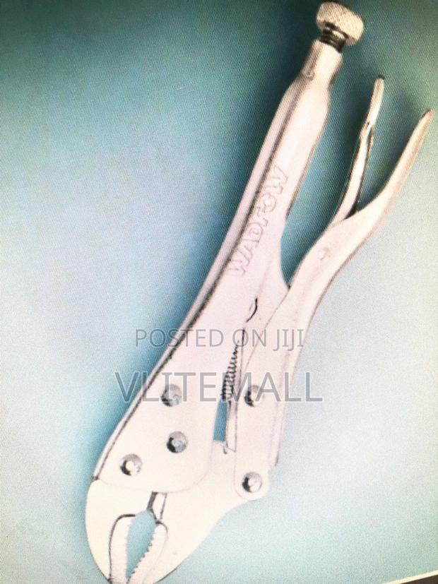 Wadfow 10" Curved Jaw Locking Plier - Wlp1c10 · Photo 4