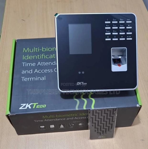 Zkteco Mb20 Time Attendance Terminal+Access Control+Face+Card · Photo 1