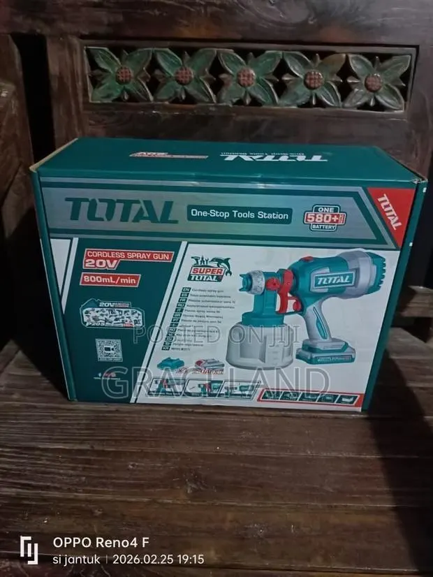 This Is Original Total Spraying Gun Cordless · Photo 1