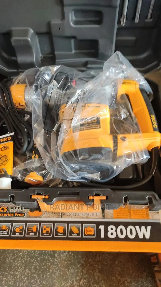 Ingco Rotary Hammer 1800W New · Photo 1