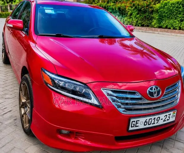 Toyota Camry for Rent – Red · Photo 1