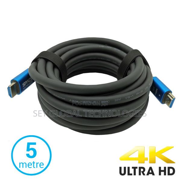 Hdmi Cable 5m With Ethernet Ver2.0 60hz – (Hdm5e-) · Photo 2
