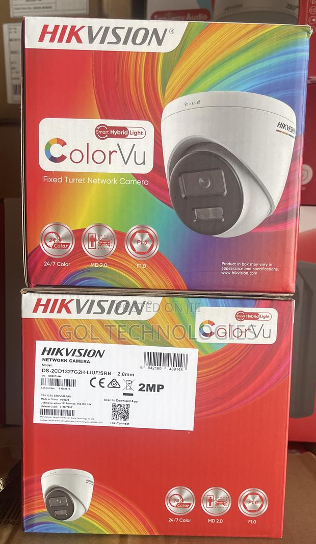 Hikvision Ds-2cd1327g2h-Liuf/SRB 2mp Colorvu Turret Network Camera · Photo 2