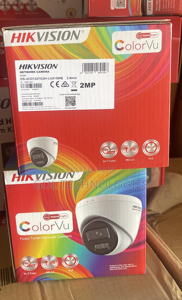 Hikvision Ds-2cd1327g2h-Liuf/SRB 2mp Colorvu Turret Network Camera · Photo 3