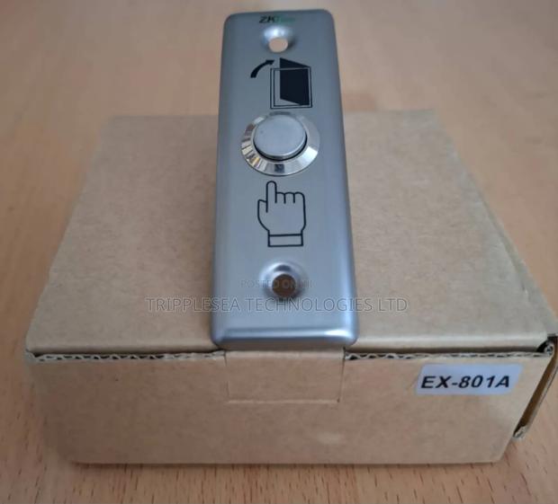 Zkteco Ex801a-Exit Button Metal · Photo 1