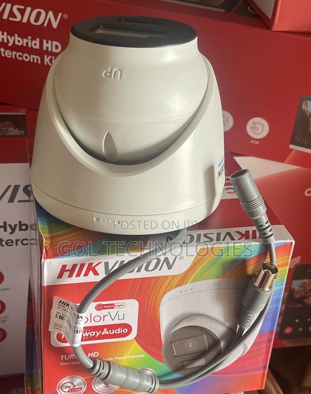 Hikvision Ds-2ce72df0t-LPTS New 2mp Two Way Audio Fixed Turret Camera · Photo 3