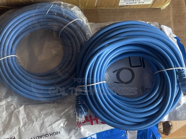 Cat6 Patch Cord 10m Full Copper Cable Ght · Photo 3