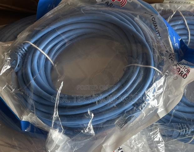 Cat6 Patch Cord 3m Full Copper Cable Ght · Photo 2
