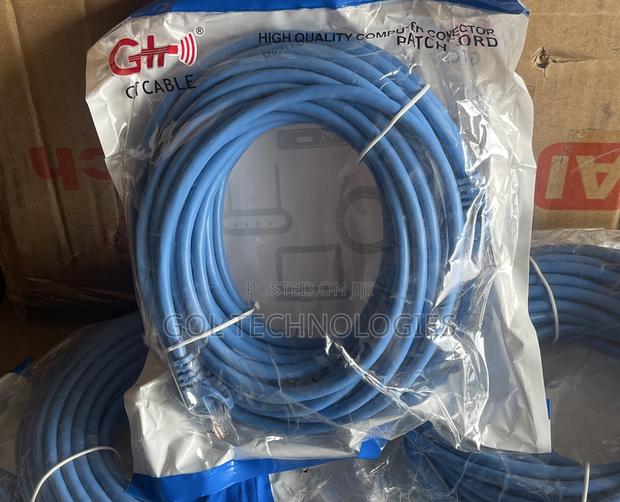 Cat6 Patch Cord 3m Full Copper Cable Ght · Photo 1