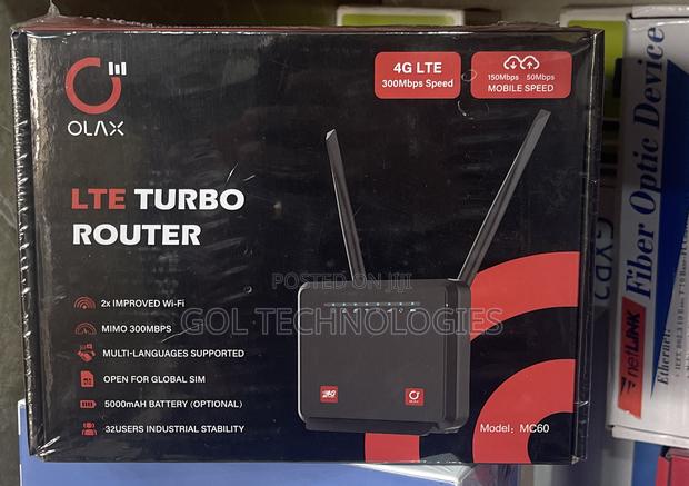 4g Universal Sim Router With Battery Backup 4port Lan Port · Photo 1