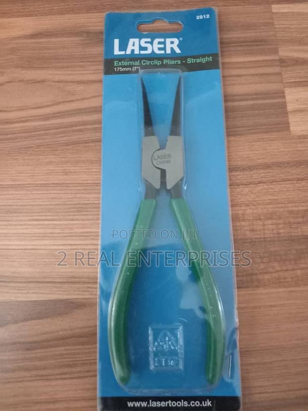 Laser External Circlip Pliers Straight 175mm 7” 300ghc · Photo 1