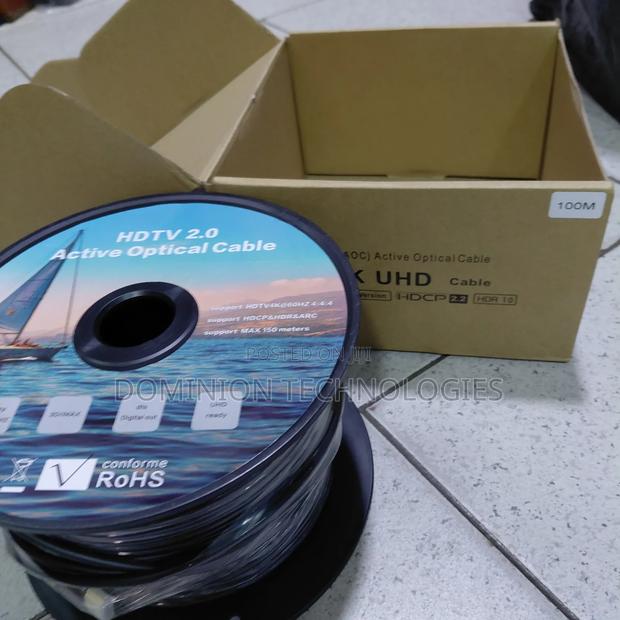 Hdmi 100m Fiber Optic Cable Support Uhd 2.0/2.1 · Photo 3