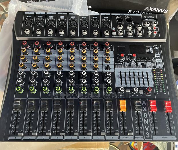 Mixing Console Ax8nv3 8 Channels · Photo 1