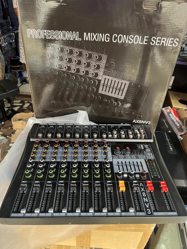 Mixing Console Ax8nv3 8 Channels · Photo 2