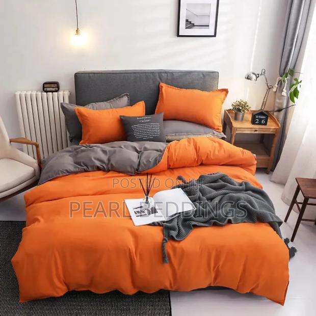 Reversible Luxurious 100% Cotton Plain Color 7pcs Duvet Set Available · Photo 3