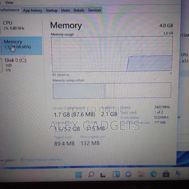Laptop Asus 4GB Intel Celeron SSD 128GB · Photo 4