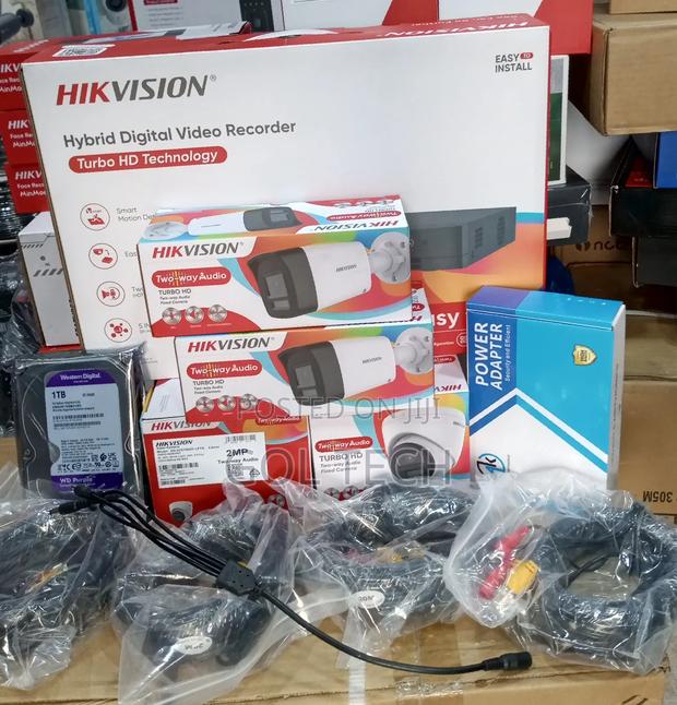 4ch Hikvision Camera Kit 2-Way Audio With 1tb Surveillance HDD 2mp · Photo 2