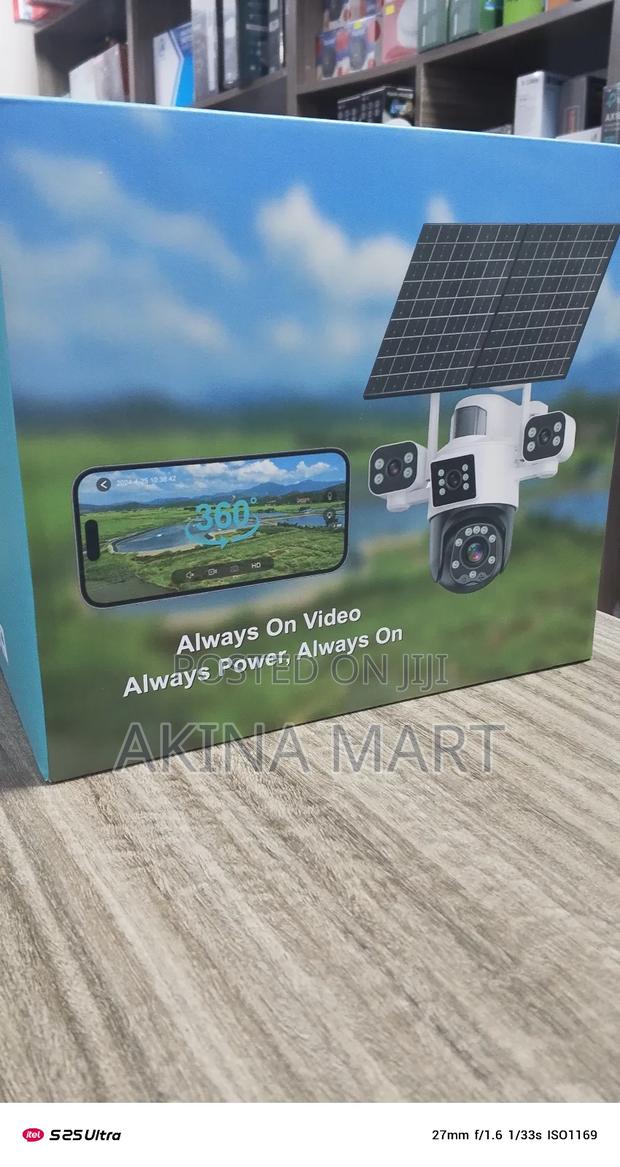 4g Solar Camera 4 Lens Solar Camera Aov · Photo 1