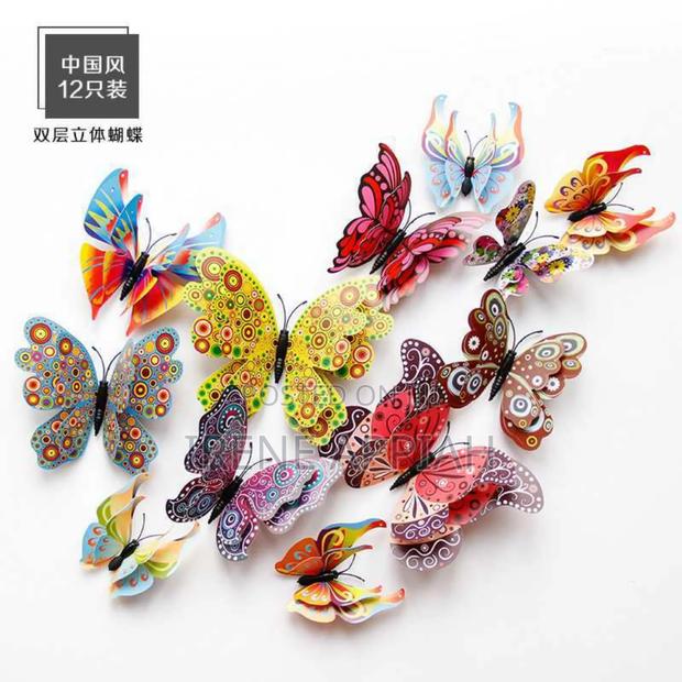 Decorative 3d Butterfly Stickers(12 Pieces) · Photo 5