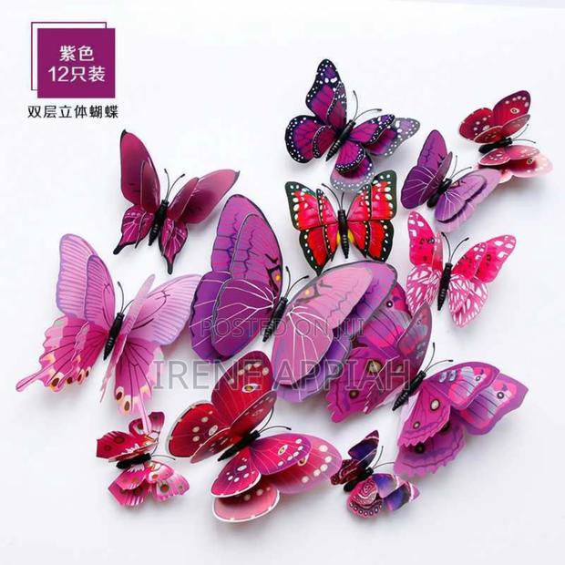 Decorative 3d Butterfly Stickers(12 Pieces) · Photo 8