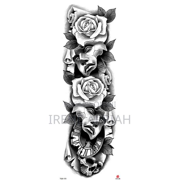 Full Sleeve and Thigh Temporary Tattoo Stickers · Photo 3