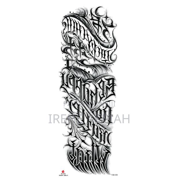 Full Sleeve and Thigh Temporary Tattoo Stickers · Photo 8