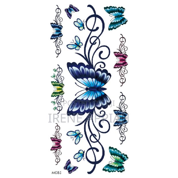 Butterflies and Flowers Tattoo Stickers · Photo 4