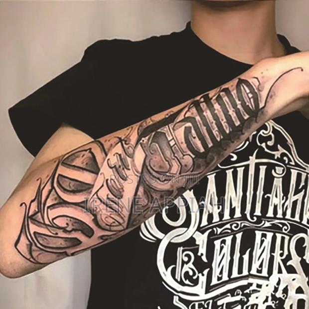 Sleeve Semi Permanent Tattoo Stickers · Photo 8