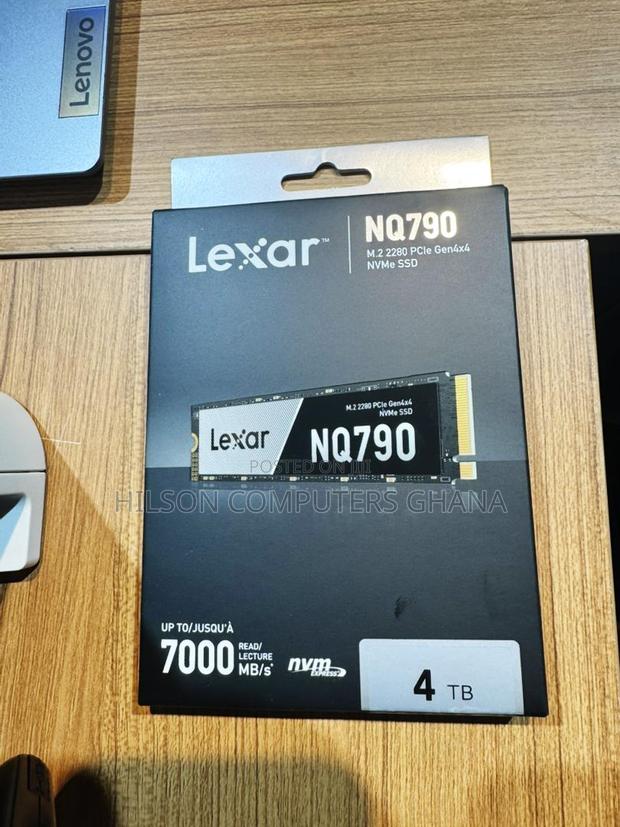 Lexar Nm790 4tb Pcie Gen4 Nvme M.2 2280 Internal SSD · Photo 1