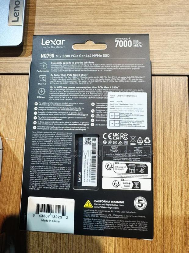 Lexar Nm790 4tb Pcie Gen4 Nvme M.2 2280 Internal SSD · Photo 2