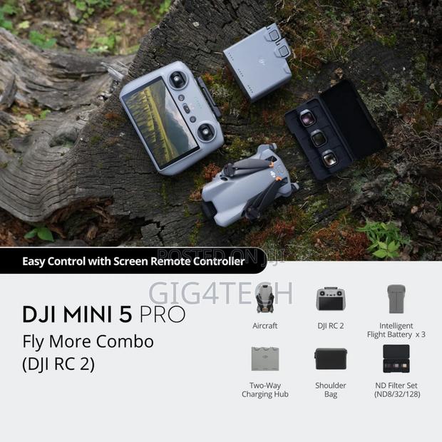 Dji Mini 5 Pro Drone Fly More Combo With Rc 2 Controller · Photo 3
