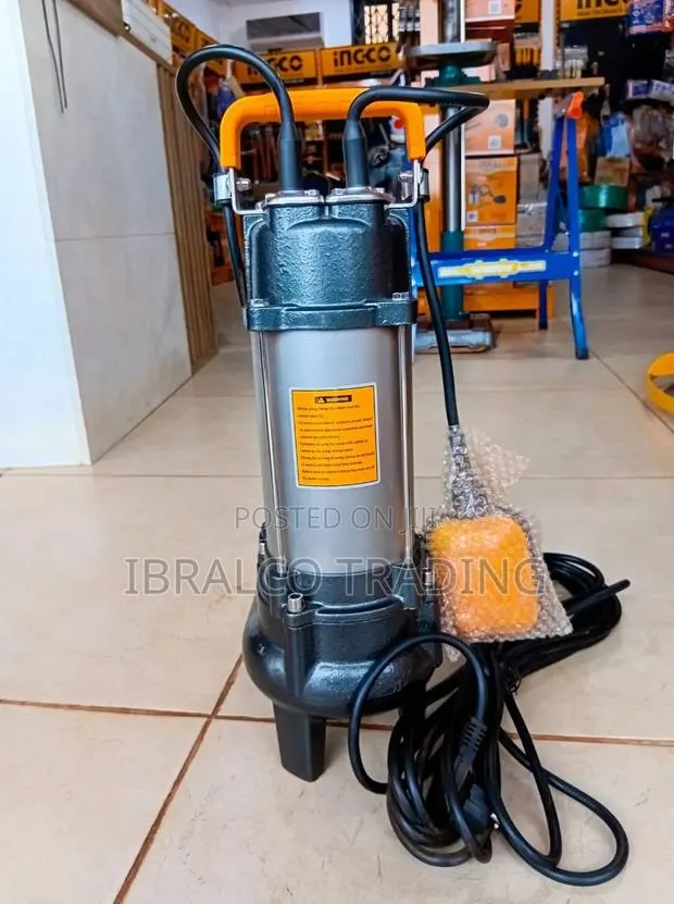Ingco 1hp Sewage Submersible Pump · Photo 1