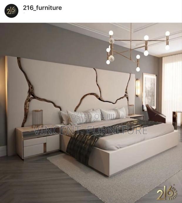 King Size Bed Frame and M, Mattress Available · Photo 1