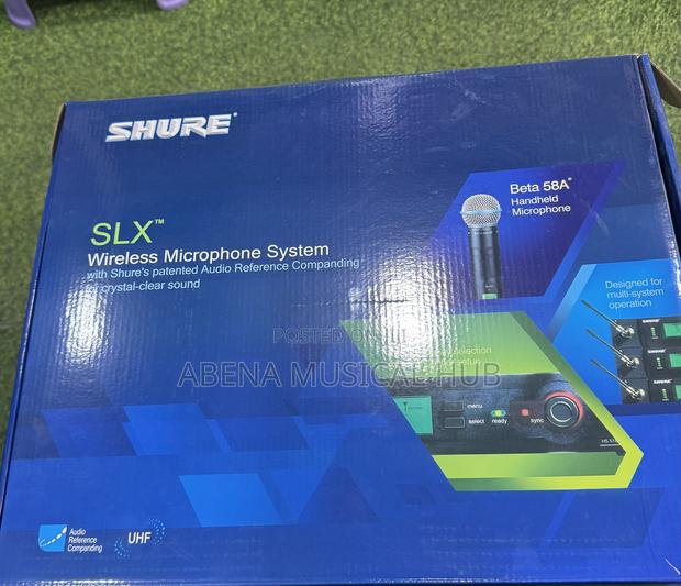 Shure SLX Beta 58a Handheld Microphone · Photo 1